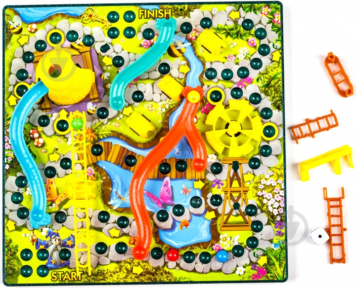 Игра настольная Joy Band Змейки и лестницы - фото 3