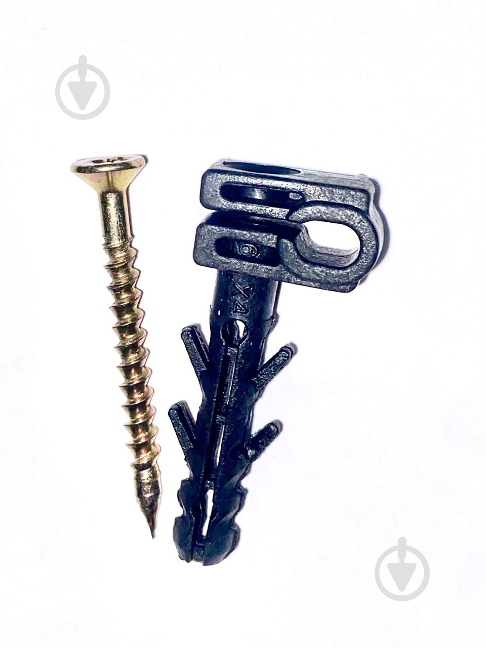 Обойма для труб UP! (Underprice) D 10x6 мм с ударным шурупом 100 шт черный - фото 1 Обойма для труб UP! (Underprice) D 10x6 мм с ударным шурупом 100 шт черный - фото 1