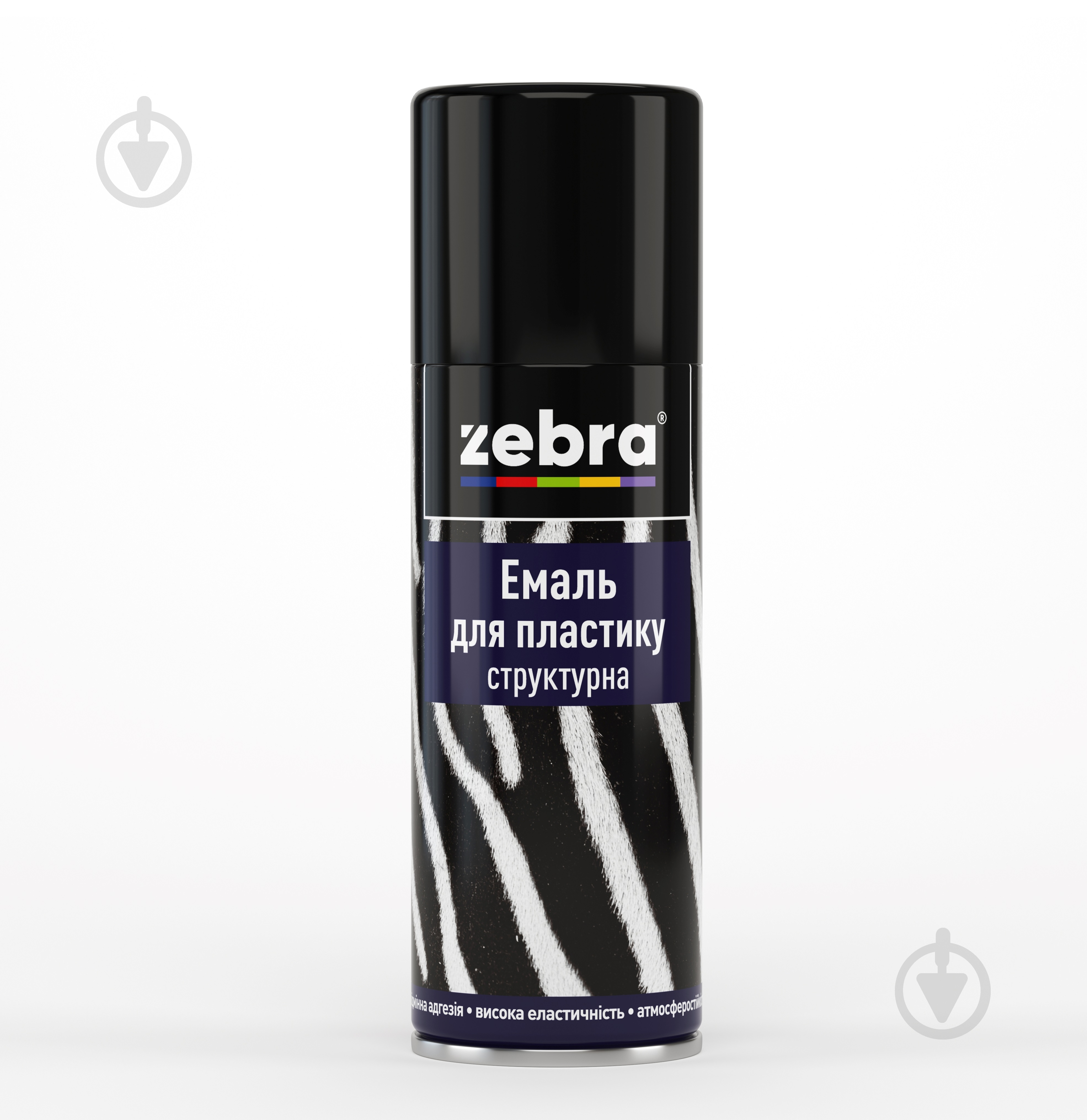 ZEBRA STRIPES 超お宝？エキゾチック ストリップ ガレージ ᐉ Емаль для пластику ZEBRA структурна мат 400 мл • Краща ціна в