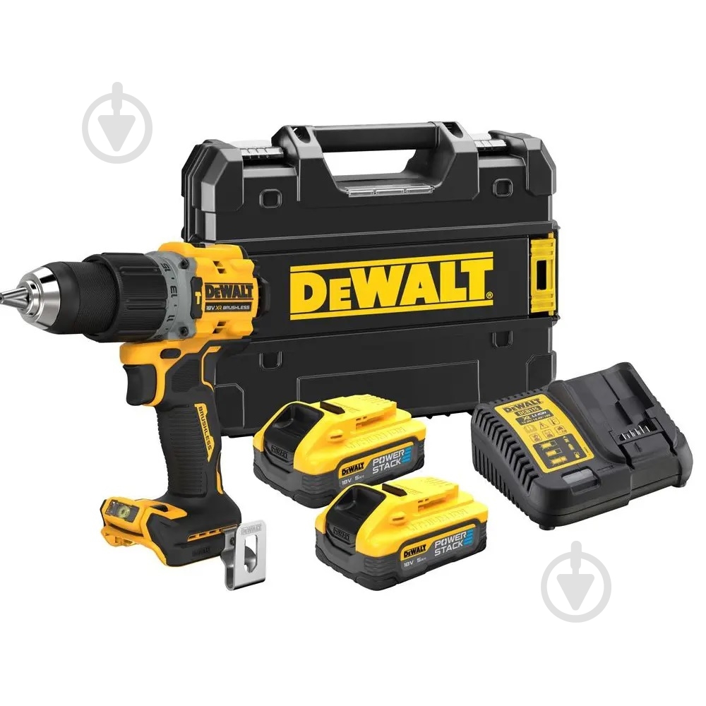 Шуруповерт ударный аккумуляторный DeWalt DCD805H2T - фото 1