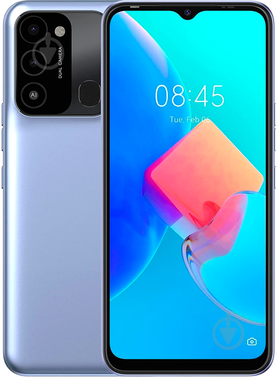 Смартфон Tecno Spark 8С 2/64GB iris purple (4895180777684) - фото 1 Смартфон Tecno Spark 8С 2/64GB iris purple (4895180777684) - фото 1