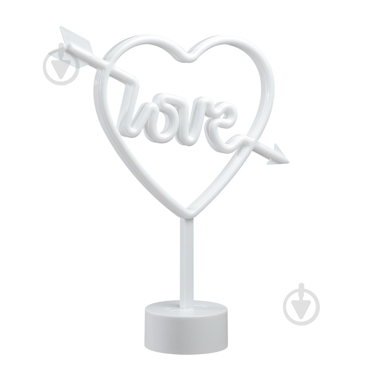 Настільна лампа декоративна Zuma Line HEART LOVE 2 Вт білий - фото 2 Настільна лампа декоративна Zuma Line HEART LOVE 2 Вт білий - фото 2