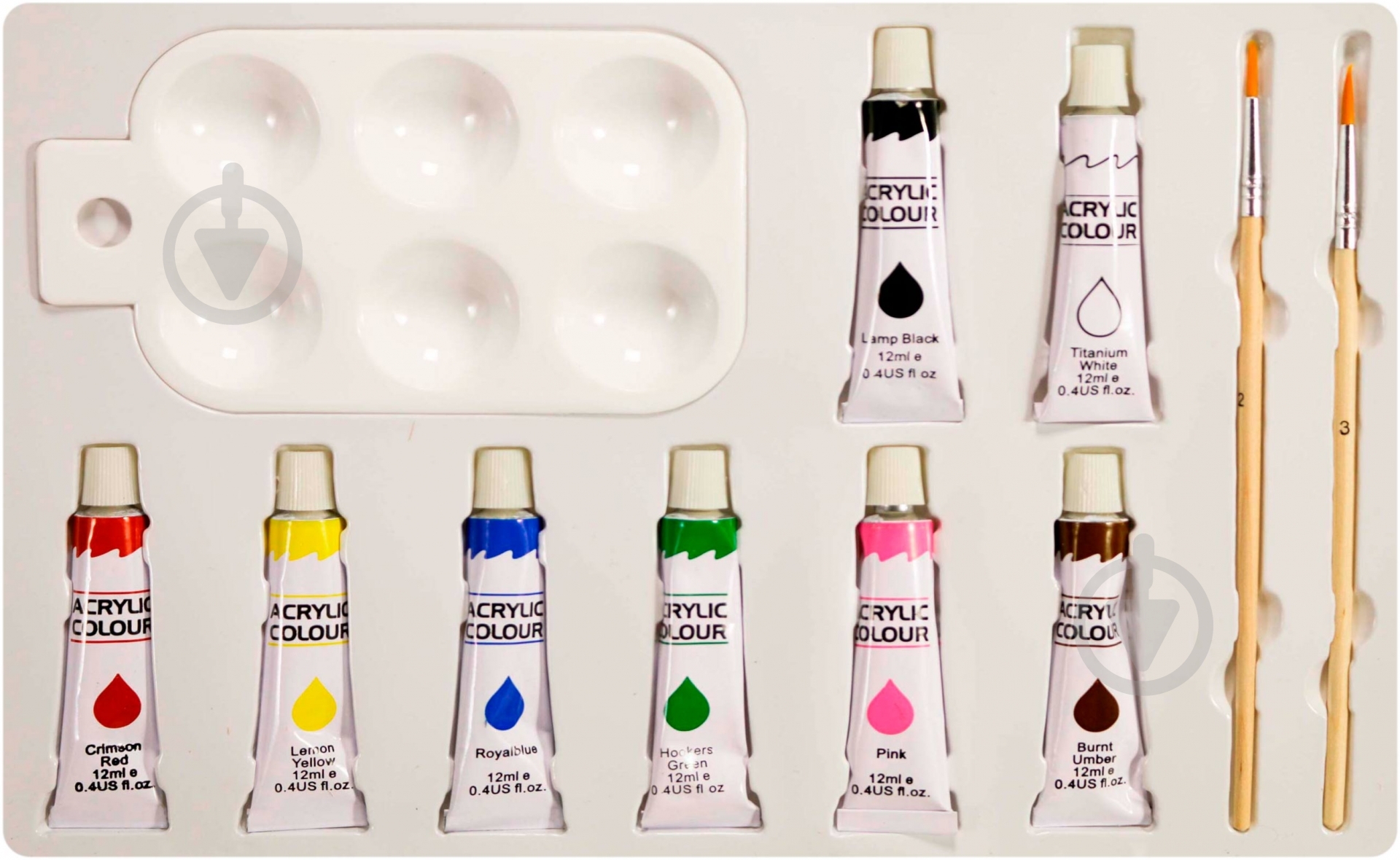 Набор для росписи на холсте Идейка Балеринки 25x35 см 7112 - фото 2