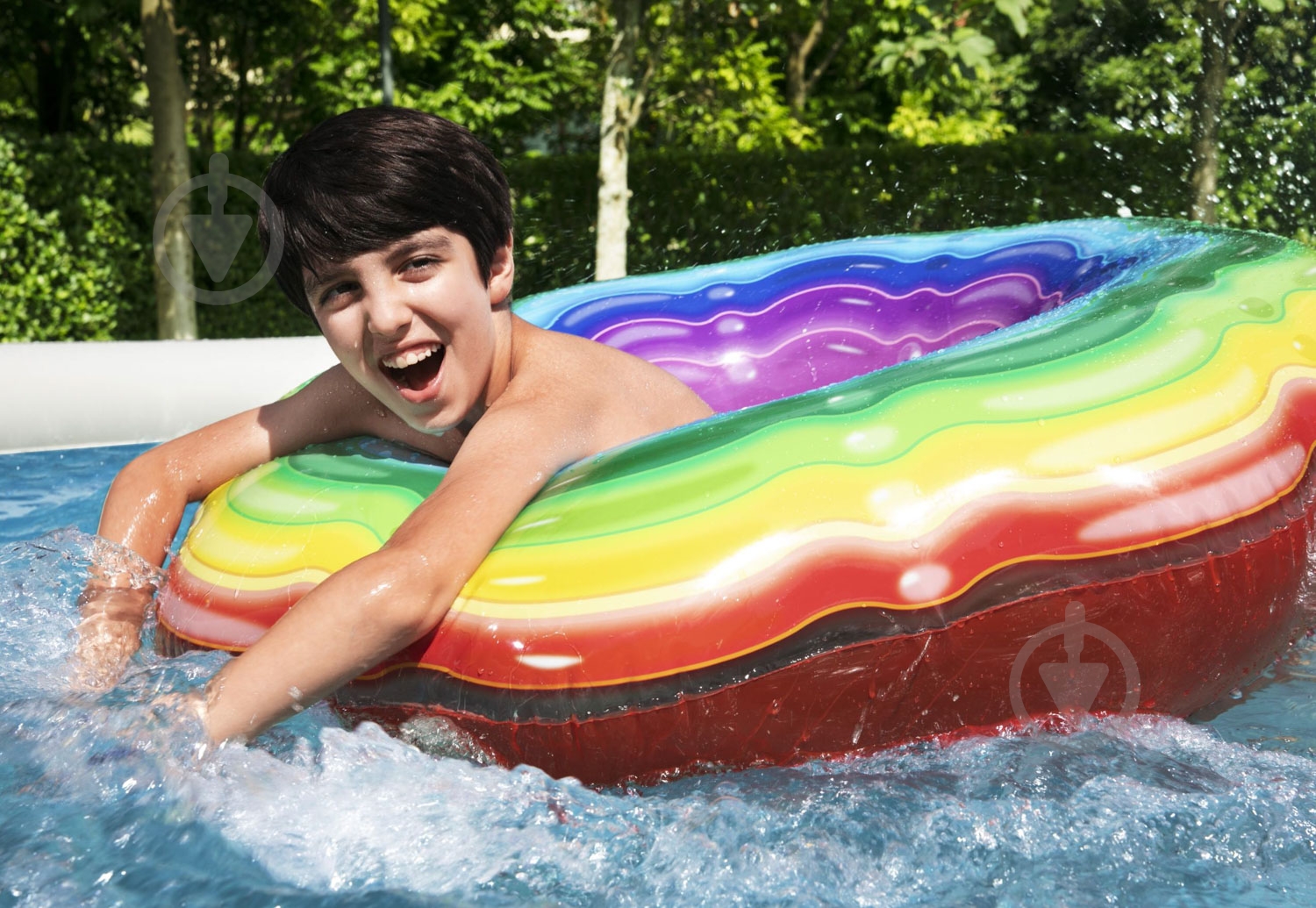 Бассейн Bestway с надувным верхом 396x84 см 7800 л 57376 - фото 7