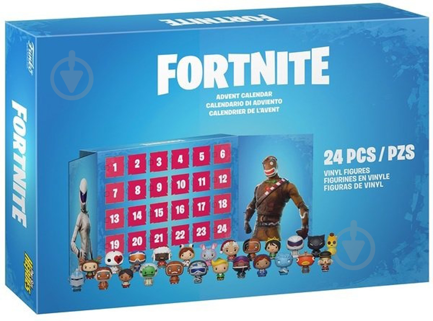 Набор подарочный Funko Advent Calendar Fortnite (PSH) 24 фигурки 42754 (FUN2546) - фото 1 Набор подарочный Funko Advent Calendar Fortnite (PSH) 24 фигурки 42754 (FUN2546) - фото 1