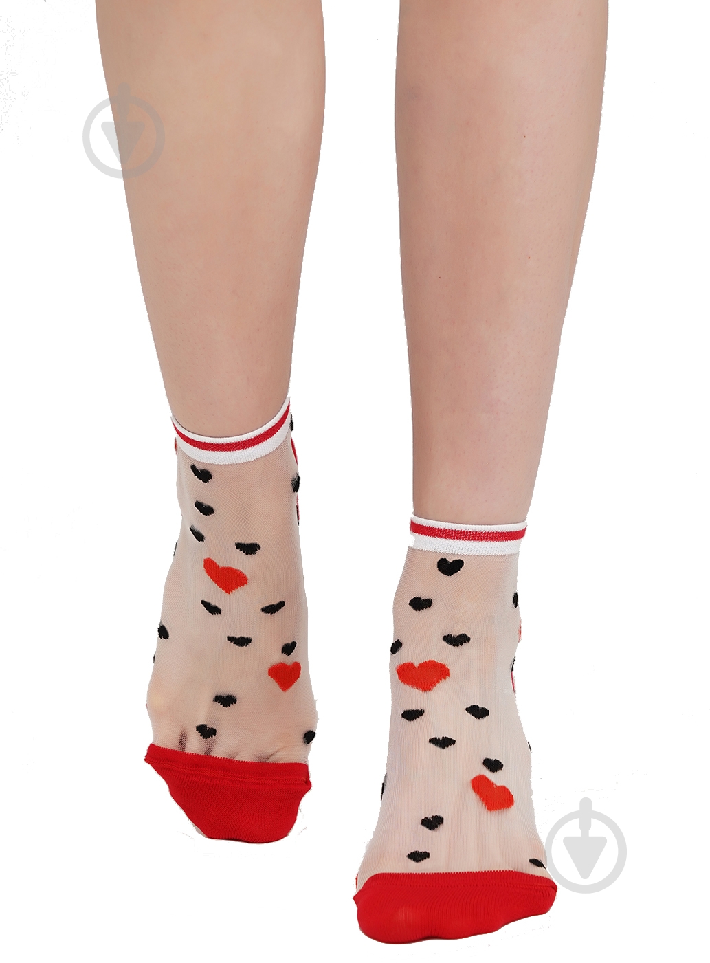 Носки женские Giulia WS2 Cristal 065 р.36-38 красный - фото 1