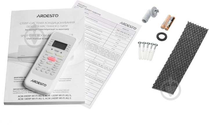 Кондиционер Ardesto ACM-12ERP-R32-WF-AG-S - фото 14 Кондиционер Ardesto ACM-12ERP-R32-WF-AG-S - фото 14