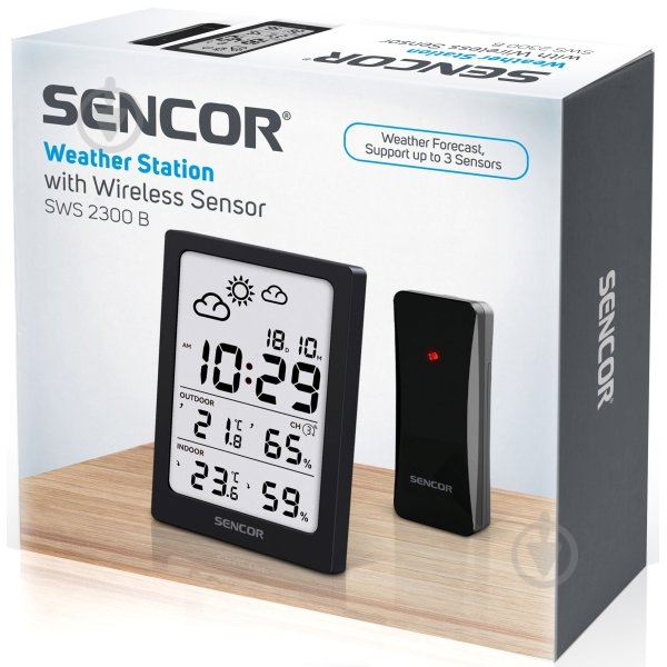 Метеостанция Sencor SWS2300B - фото 5 Метеостанция Sencor SWS2300B - фото 5