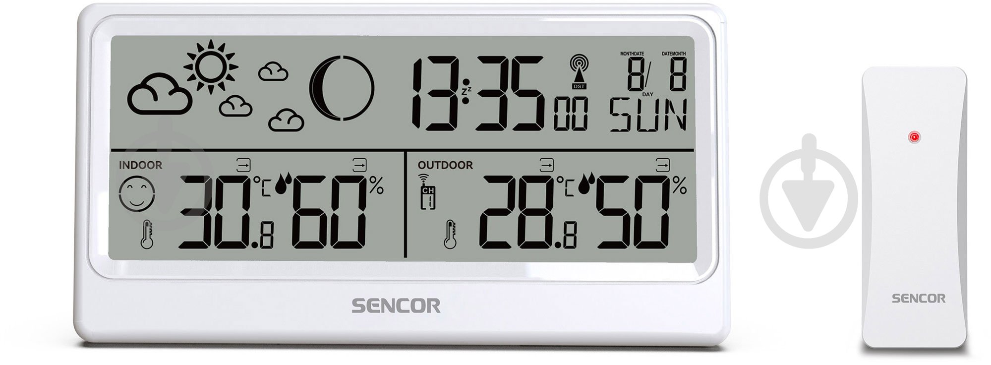 Метеостанция Sencor SWS3600 - фото 2 Метеостанция Sencor SWS3600 - фото 2