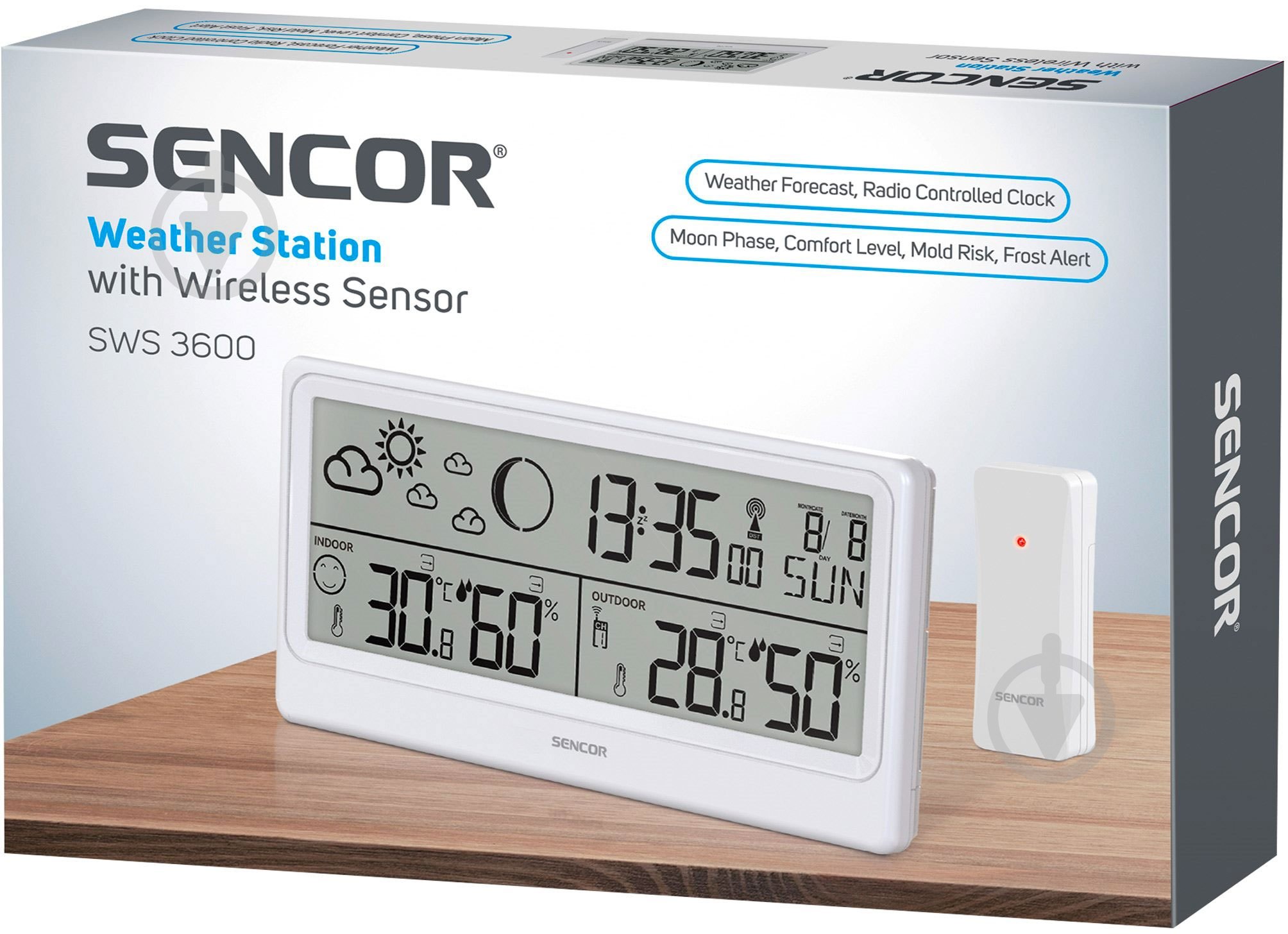 Метеостанция Sencor SWS3600 - фото 6 Метеостанция Sencor SWS3600 - фото 6