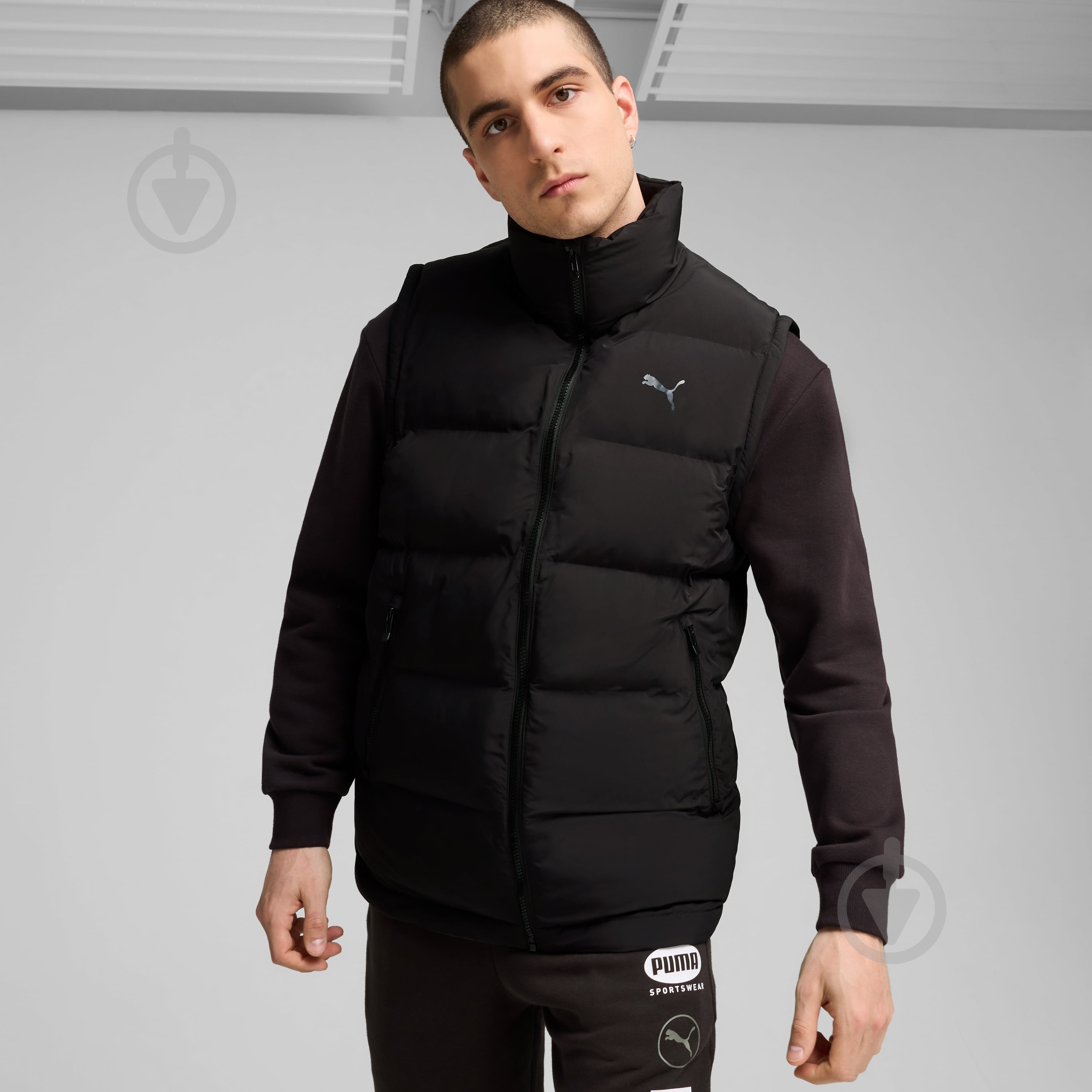 Жилет Puma MONO VEST 62646801 р.S черный - фото 3