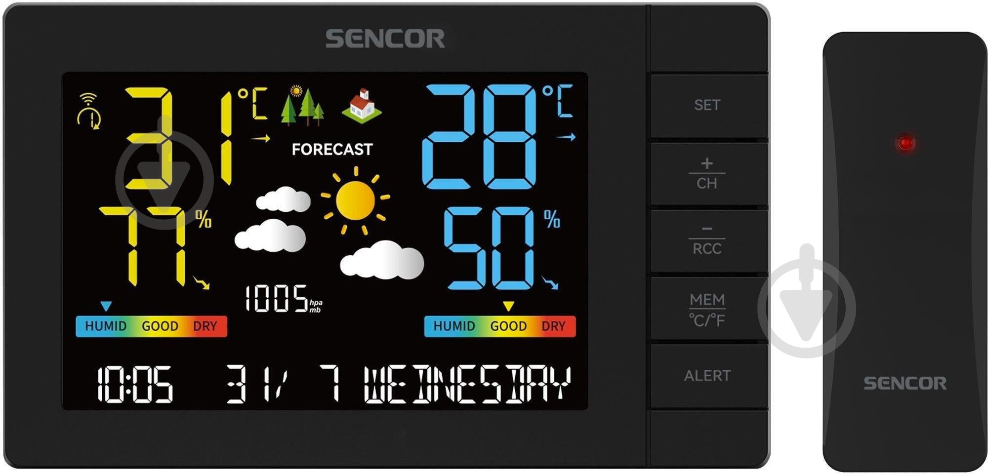 Метеостанция Sencor SWS4440 - фото 2 Метеостанция Sencor SWS4440 - фото 2