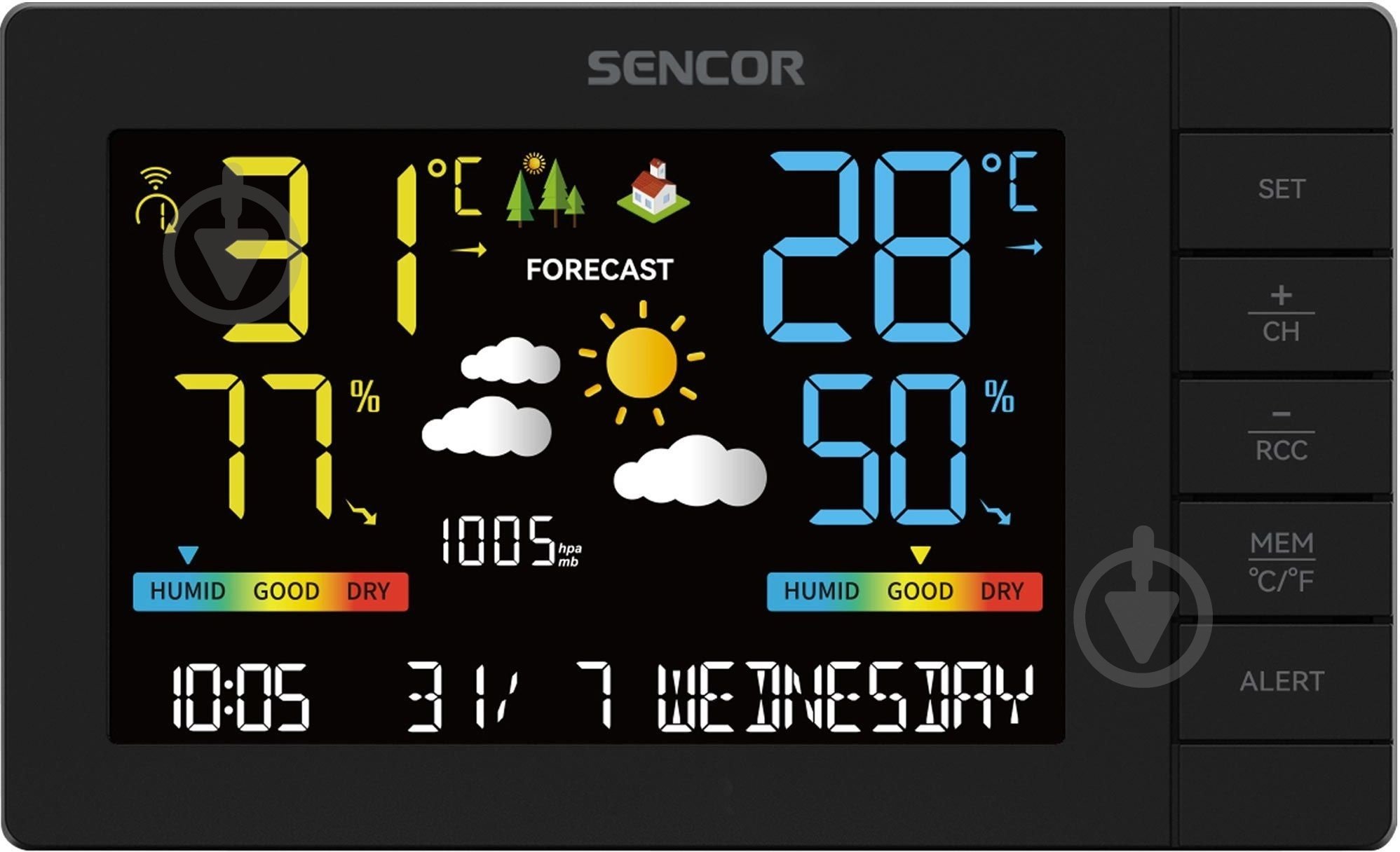 Метеостанция Sencor SWS4440 - фото 4 Метеостанция Sencor SWS4440 - фото 4