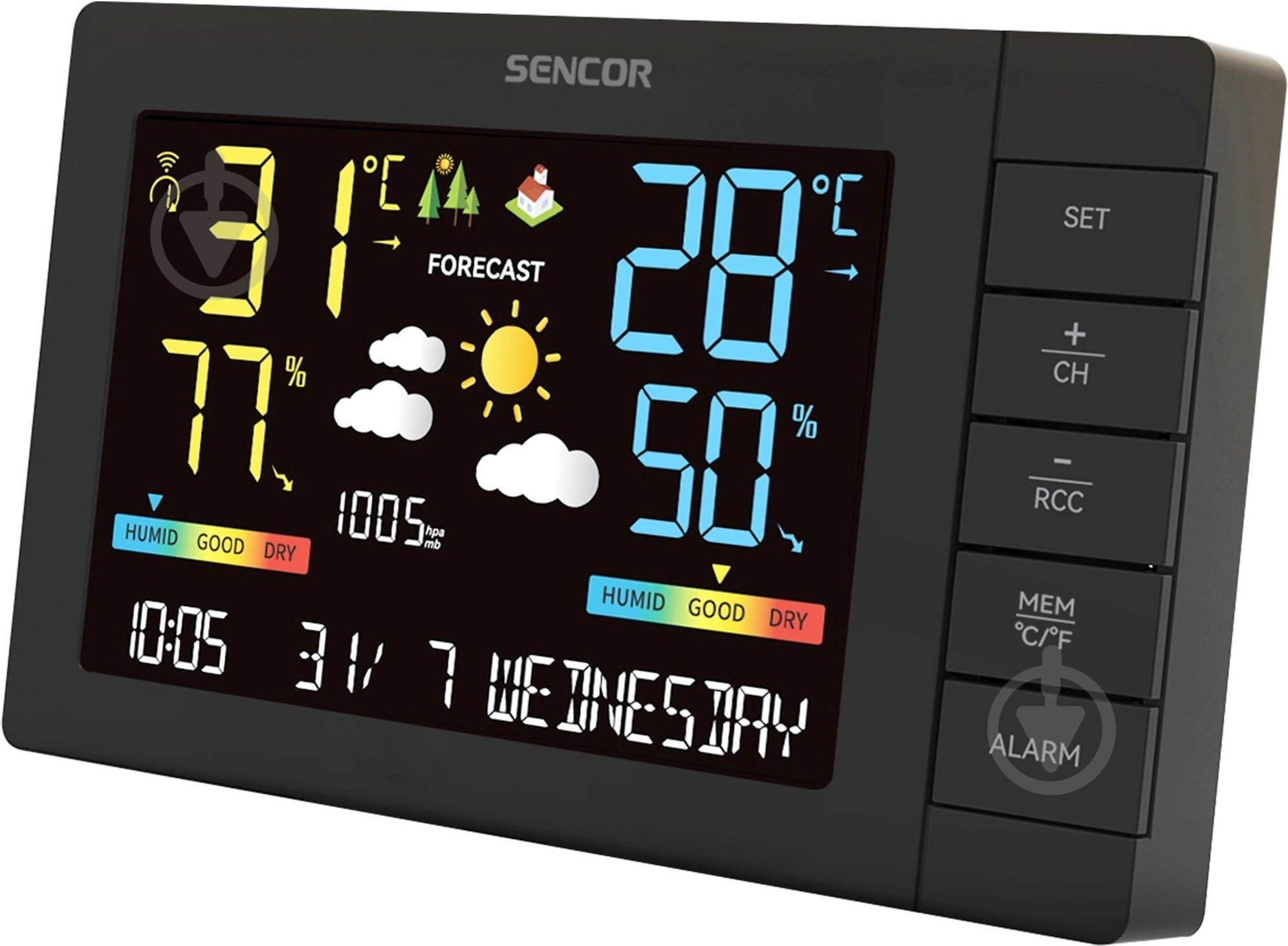 Метеостанция Sencor SWS4440 - фото 6 Метеостанция Sencor SWS4440 - фото 6