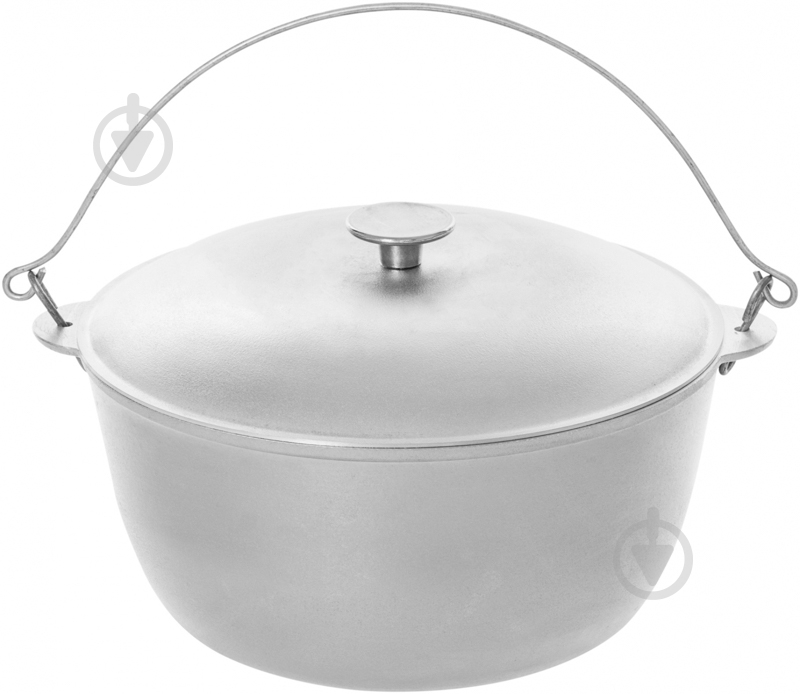 Казан походный Biol алюминиевый с дужкой и крышкой К0800Т - фото 1 Казан походный Biol алюминиевый с дужкой и крышкой К0800Т - фото 1