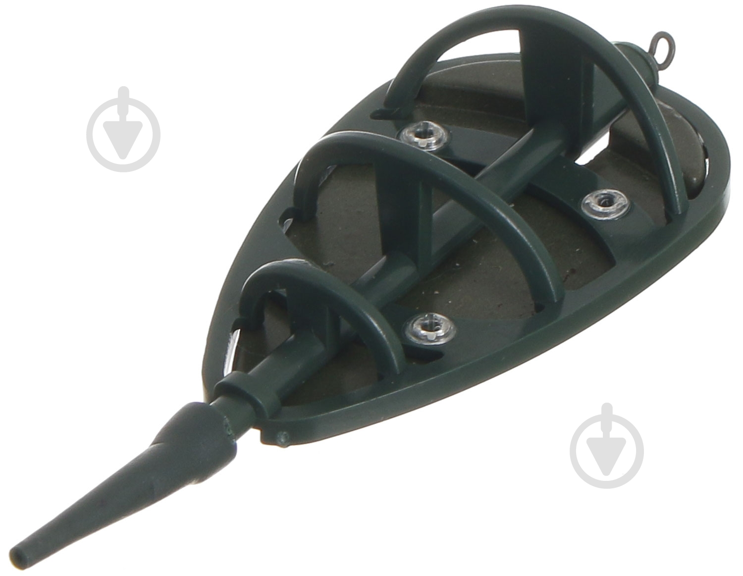 Кормушка 35 г Flat Feeder зеленая поликарбонат - фото 1 Кормушка 35 г Flat Feeder зеленая поликарбонат - фото 1