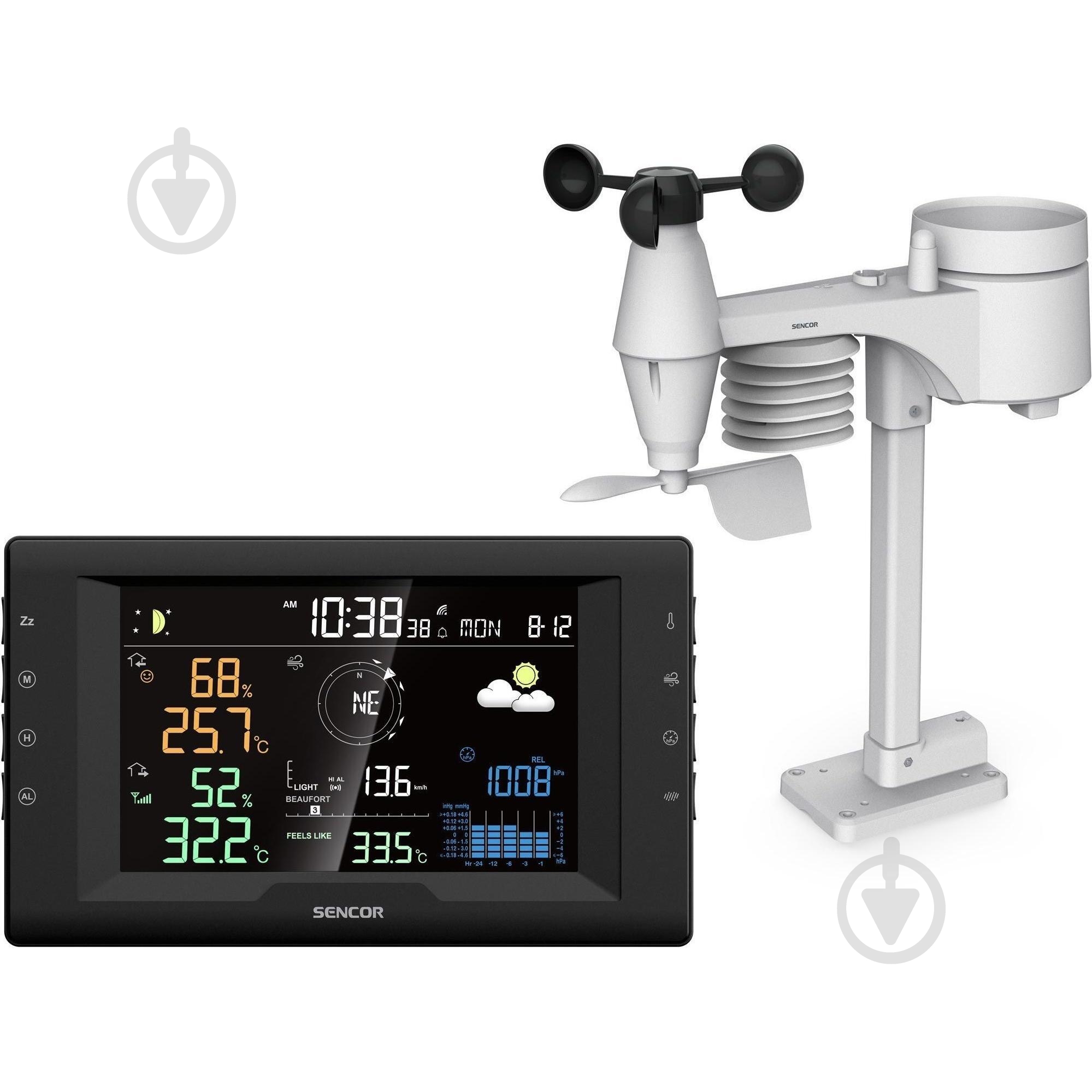 Метеостанция Sencor SWS9400 - фото 2