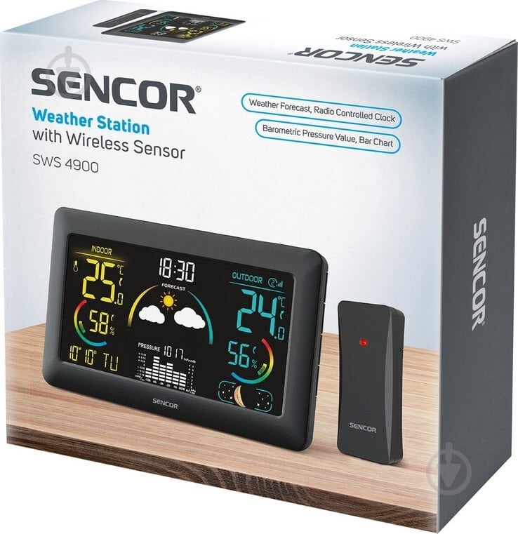 Метеостанція Sencor SWS4900 - фото 6