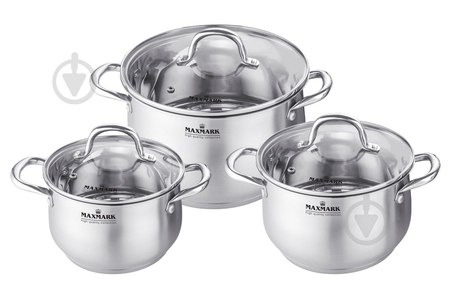 Набір каструль Maxmark 6 предметів MK-3106 - фото 1