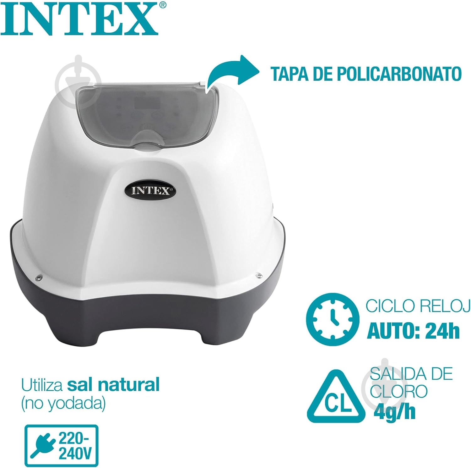Система хлорирования Intex для бассейнов 17413 л 26664 - фото 2