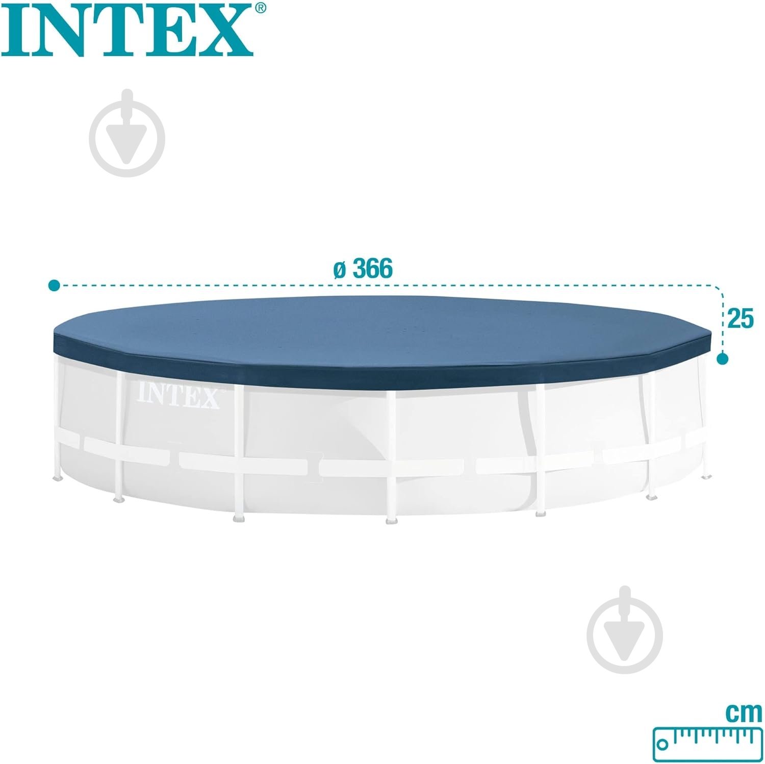 Тент для басейну Intex 366 см 28031 - фото 4