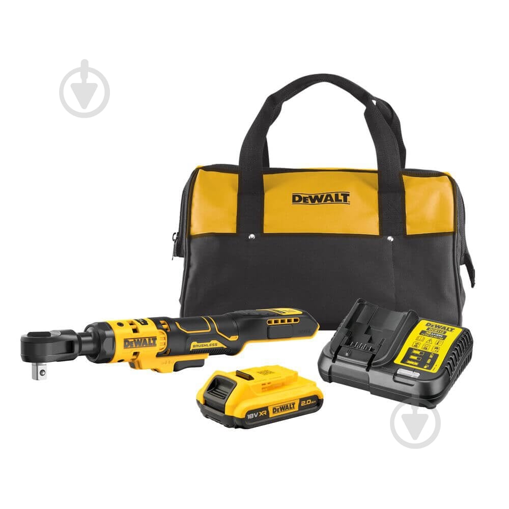Тріскачка акумуляторна DeWalt 1 шт. DCF512D1 - фото 1 Тріскачка акумуляторна DeWalt 1 шт. DCF512D1 - фото 1