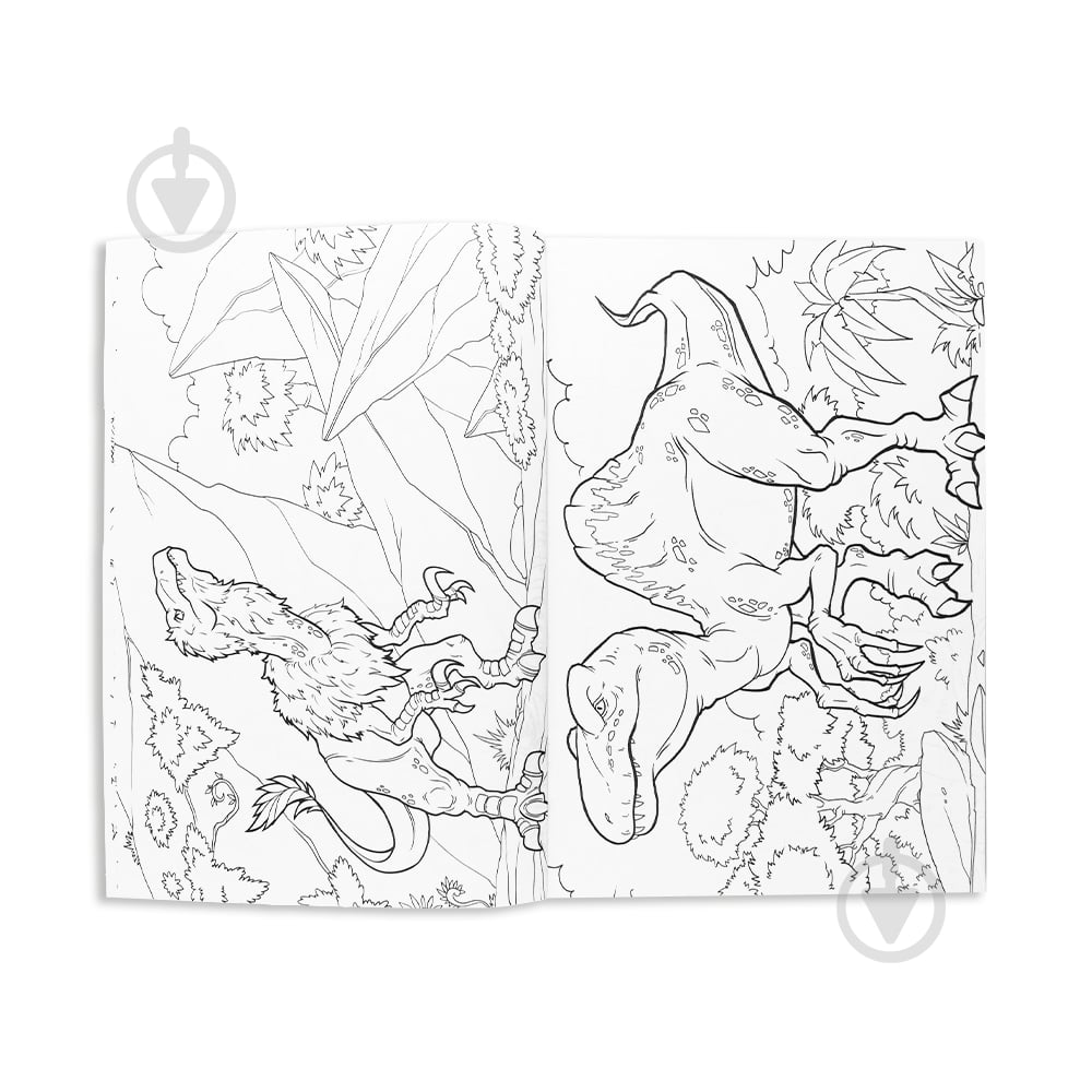 Розмальовка «Dinosaur Expedition» - фото 4 Розмальовка «Dinosaur Expedition» - фото 4