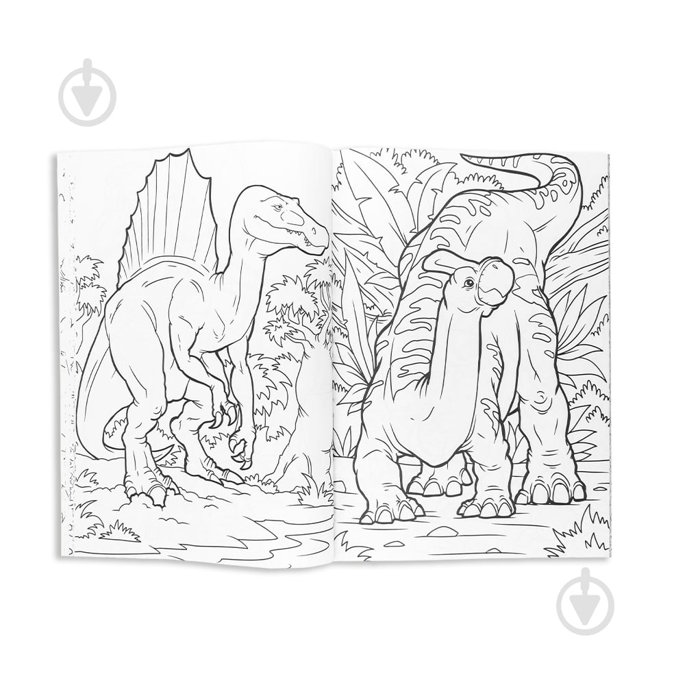 Розмальовка «Dinosaur Expedition» - фото 2 Розмальовка «Dinosaur Expedition» - фото 2