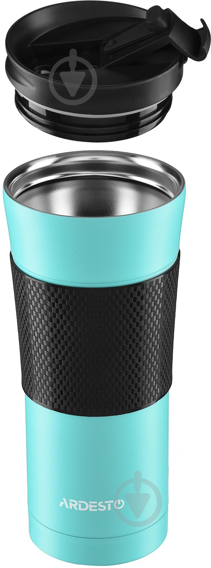 Термочашка Ardesto To Go 450 мл бирюзовая AR2645SMT - фото 3