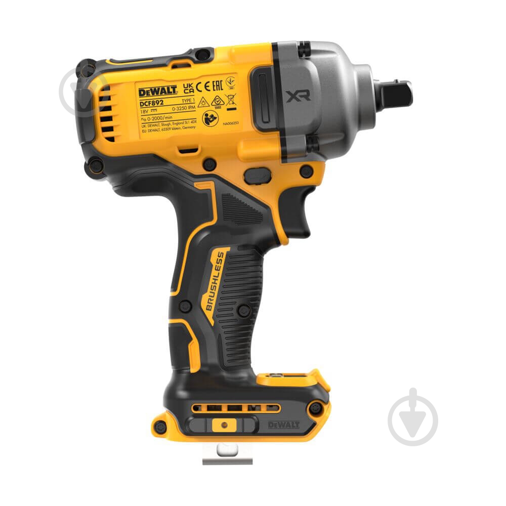 Гайковерт аккумуляторный DeWalt 1084 Нм DCF892N - фото 5