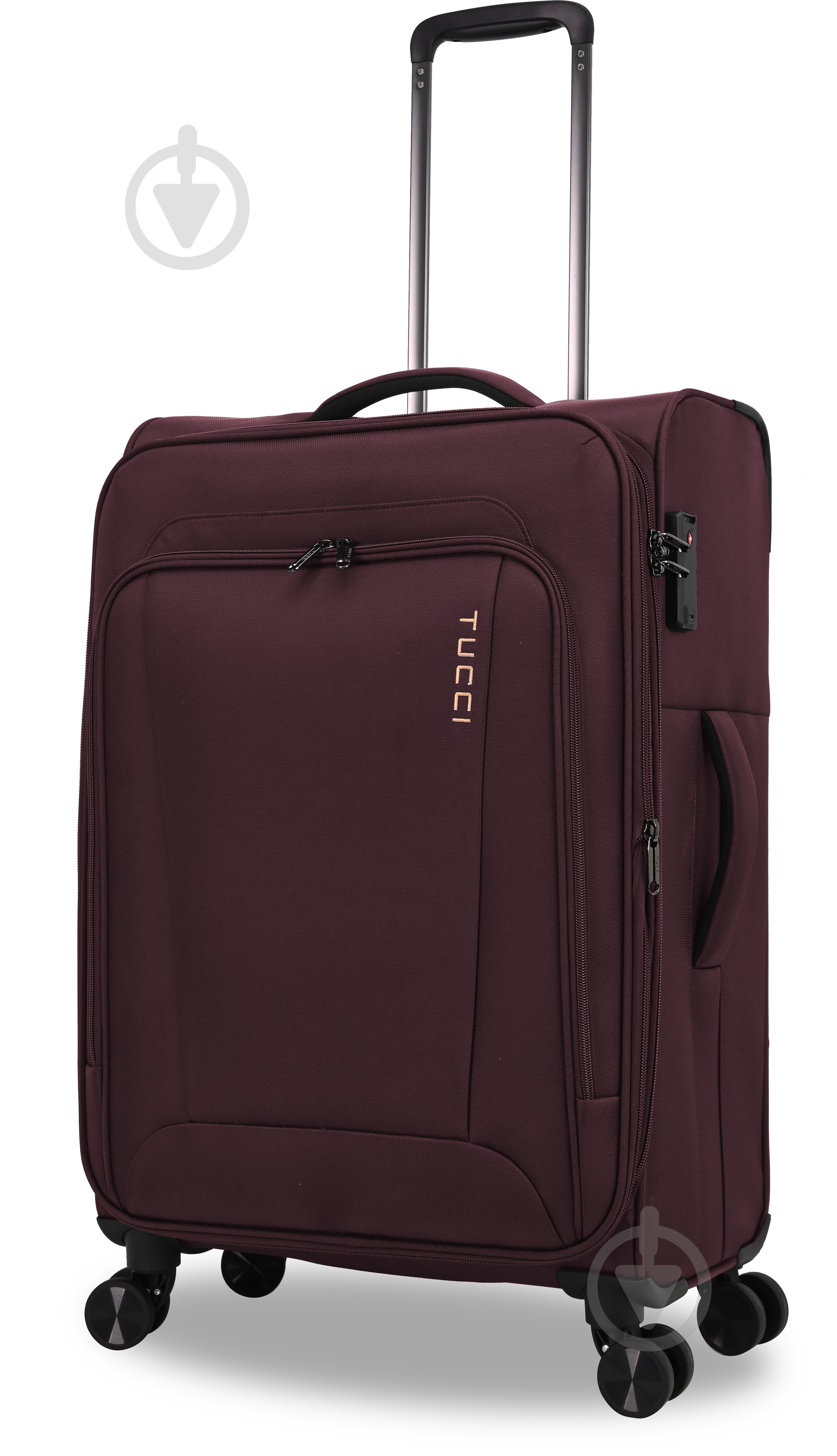 Чемодан Tucci MS-3004R M 62 л бордовый - фото 1 Чемодан Tucci MS-3004R M 62 л бордовый - фото 1