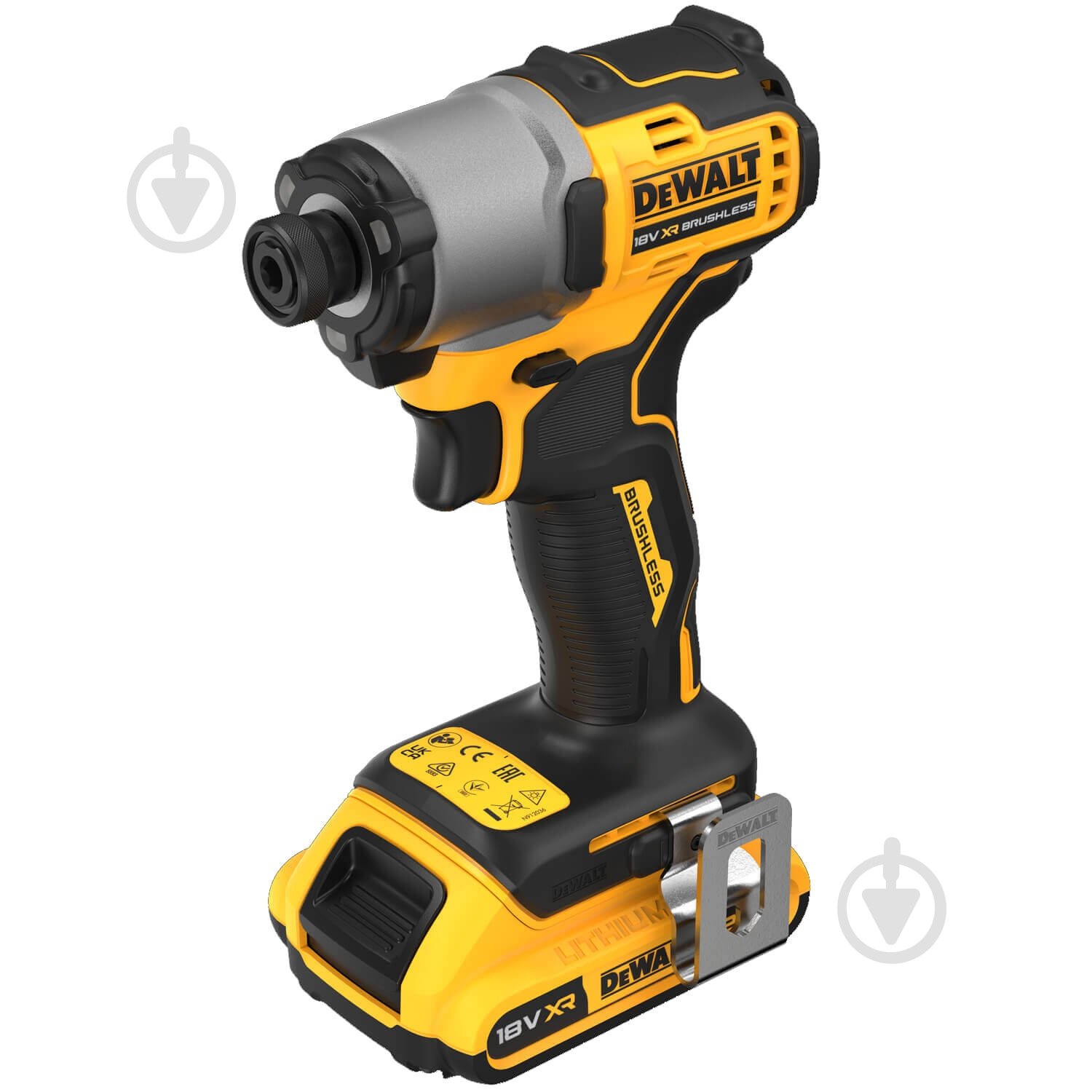 Шуруповерт ударный аккумуляторный DeWalt DCF840E1T - фото 3 Шуруповерт ударный аккумуляторный DeWalt DCF840E1T - фото 3