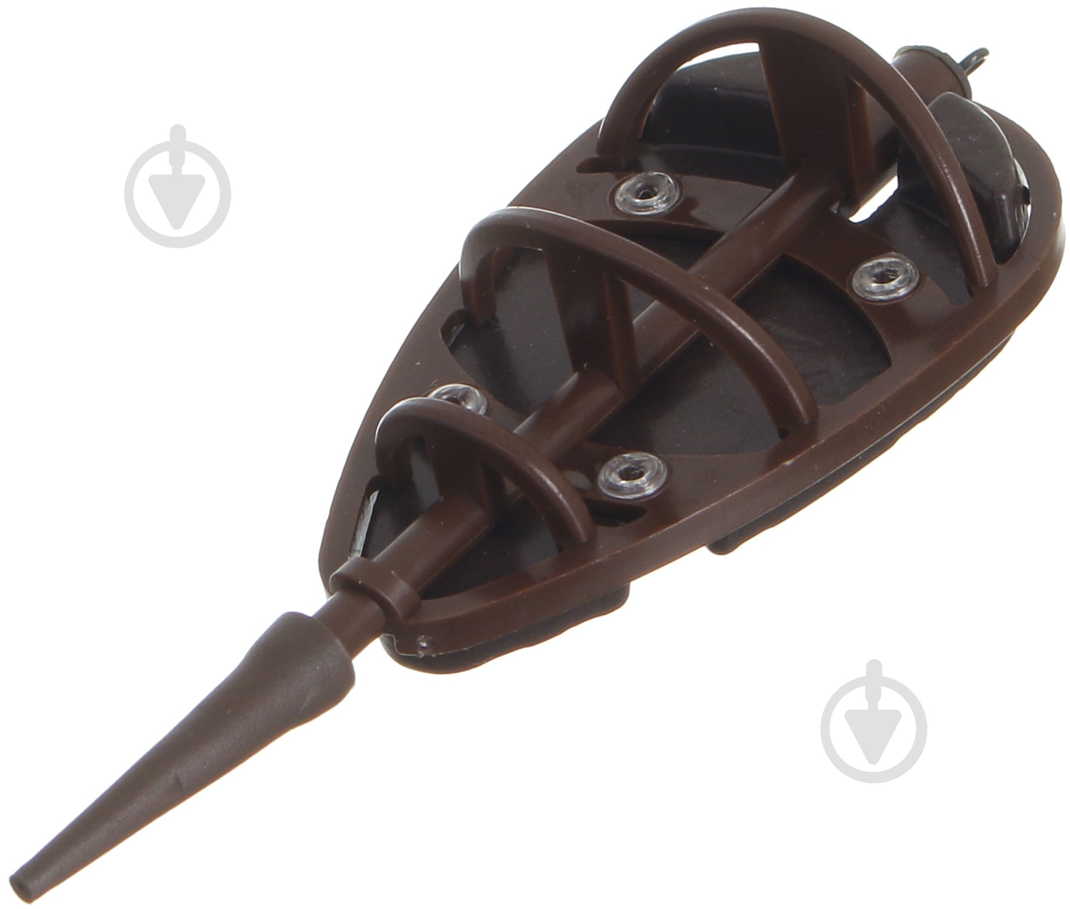 Кормушка 80 г Flat Feeder коричневая поликарбонат - фото 1 Кормушка 80 г Flat Feeder коричневая поликарбонат - фото 1