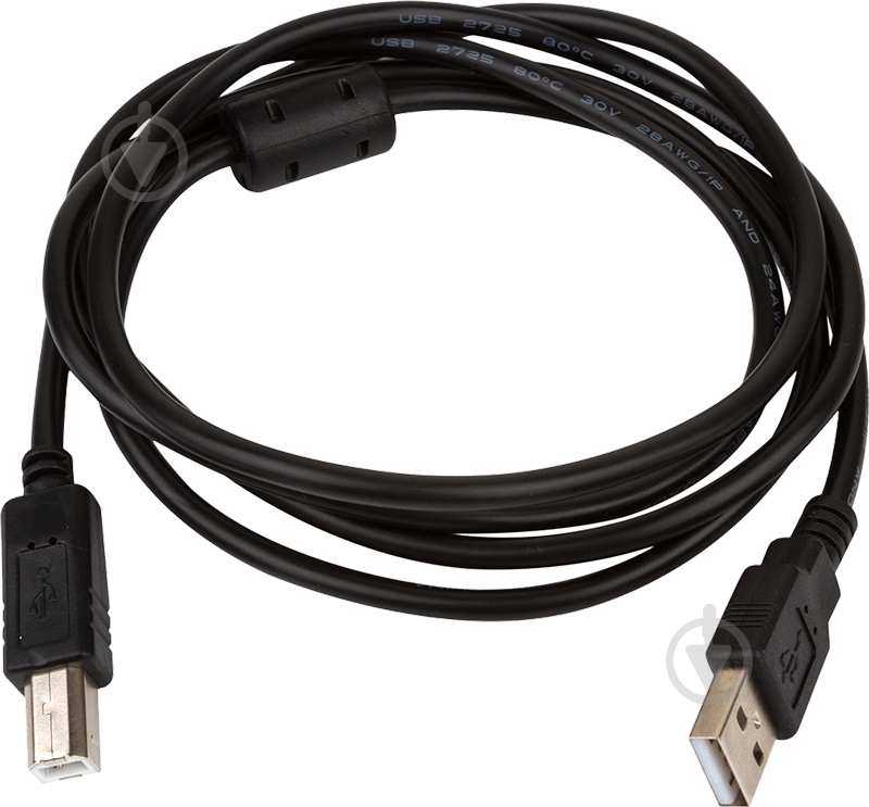 Кабель Ultra USB-A -USB-B 1,5 м черный (UC22-0150) - фото 1