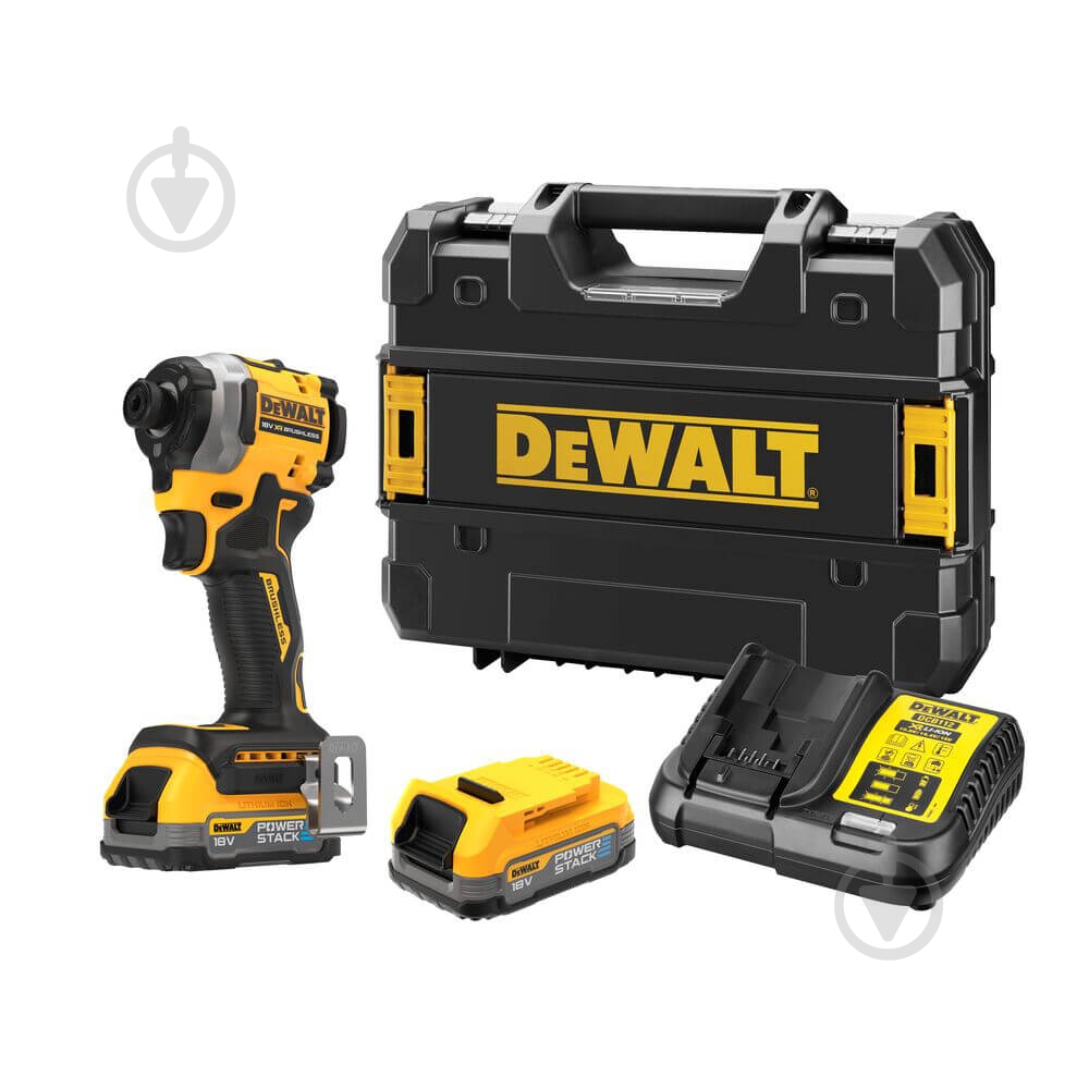 Шуруповерт ударный аккумуляторный DeWalt DCF850E2T - фото 1 Шуруповерт ударный аккумуляторный DeWalt DCF850E2T - фото 1