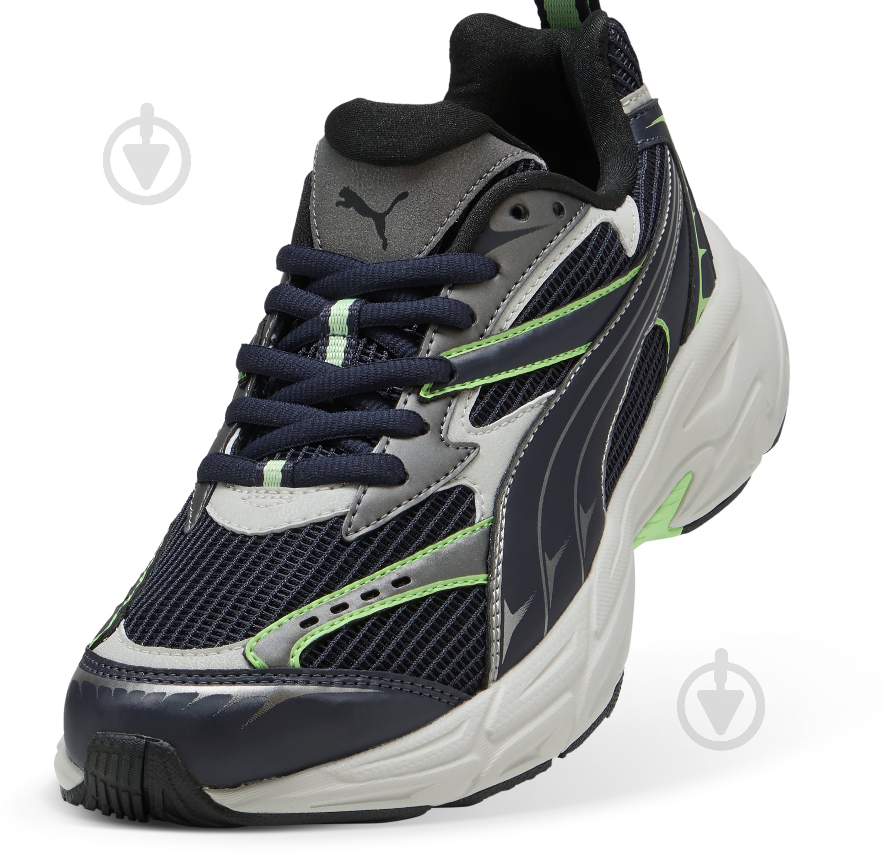 Кросівки чоловічі демісезонні Puma MORPHIC ATHLETIC 39591912 р.42 чорні - фото 4