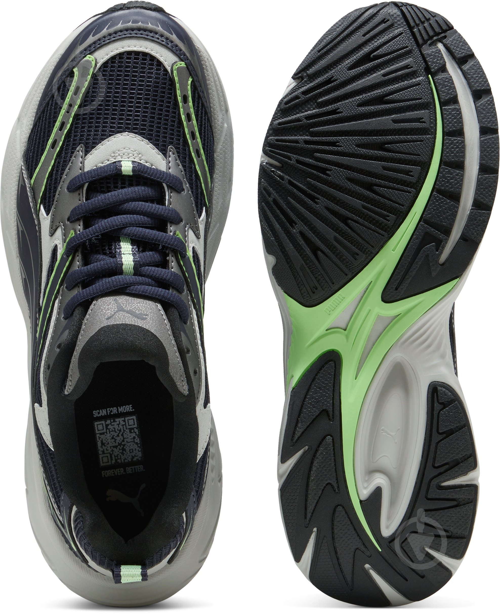 Кросівки чоловічі демісезонні Puma MORPHIC ATHLETIC 39591912 р.42 чорні - фото 6