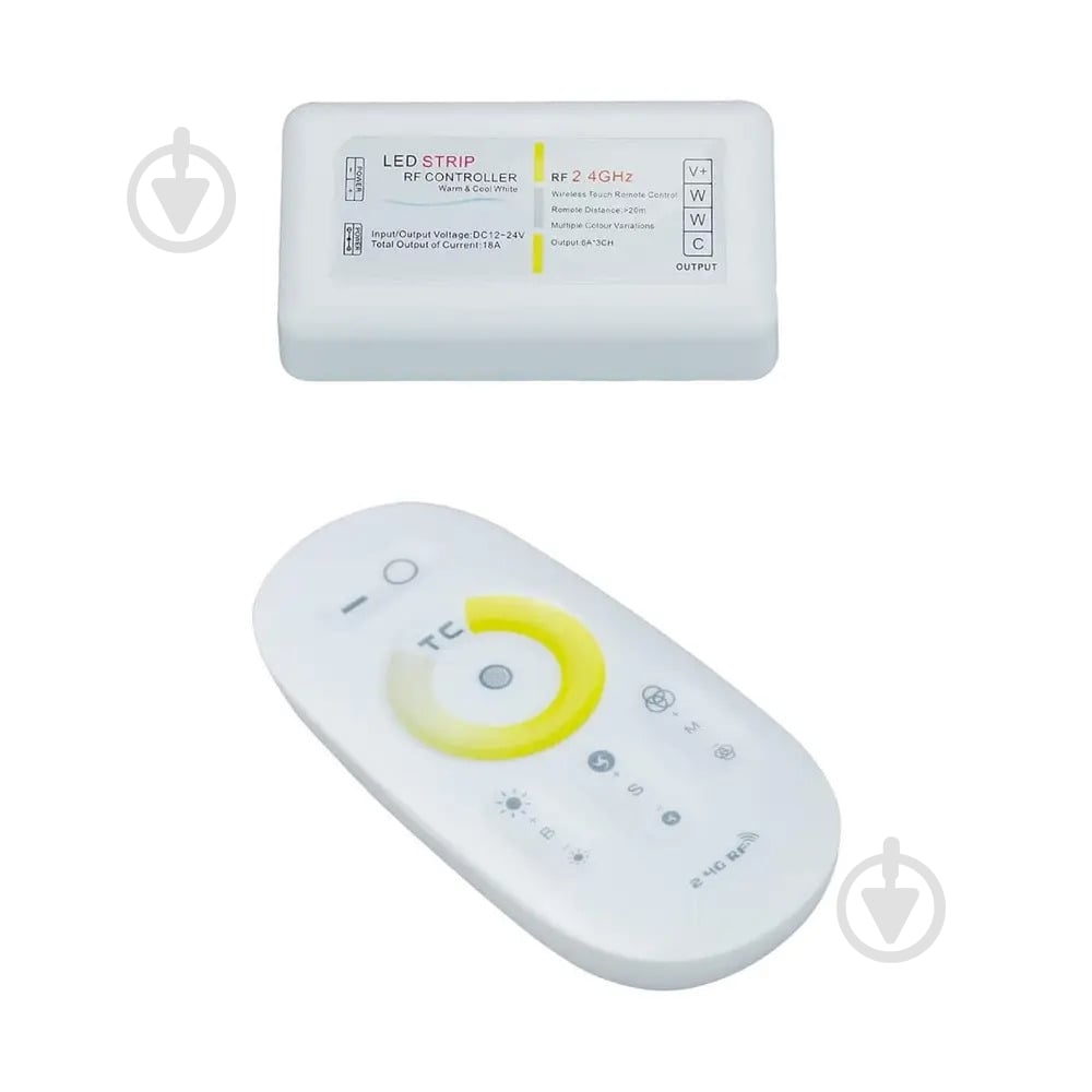 RGB-контроллер + пульт Luminaria 12 В IP20 LED CONTROLLER DC12/DC24V 18A - фото 4 RGB-контроллер + пульт Luminaria 12 В IP20 LED CONTROLLER DC12/DC24V 18A - фото 4