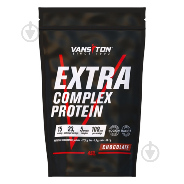 Протеин Vansiton Extra Шоколад 450 г - фото 1 Протеин Vansiton Extra Шоколад 450 г - фото 1