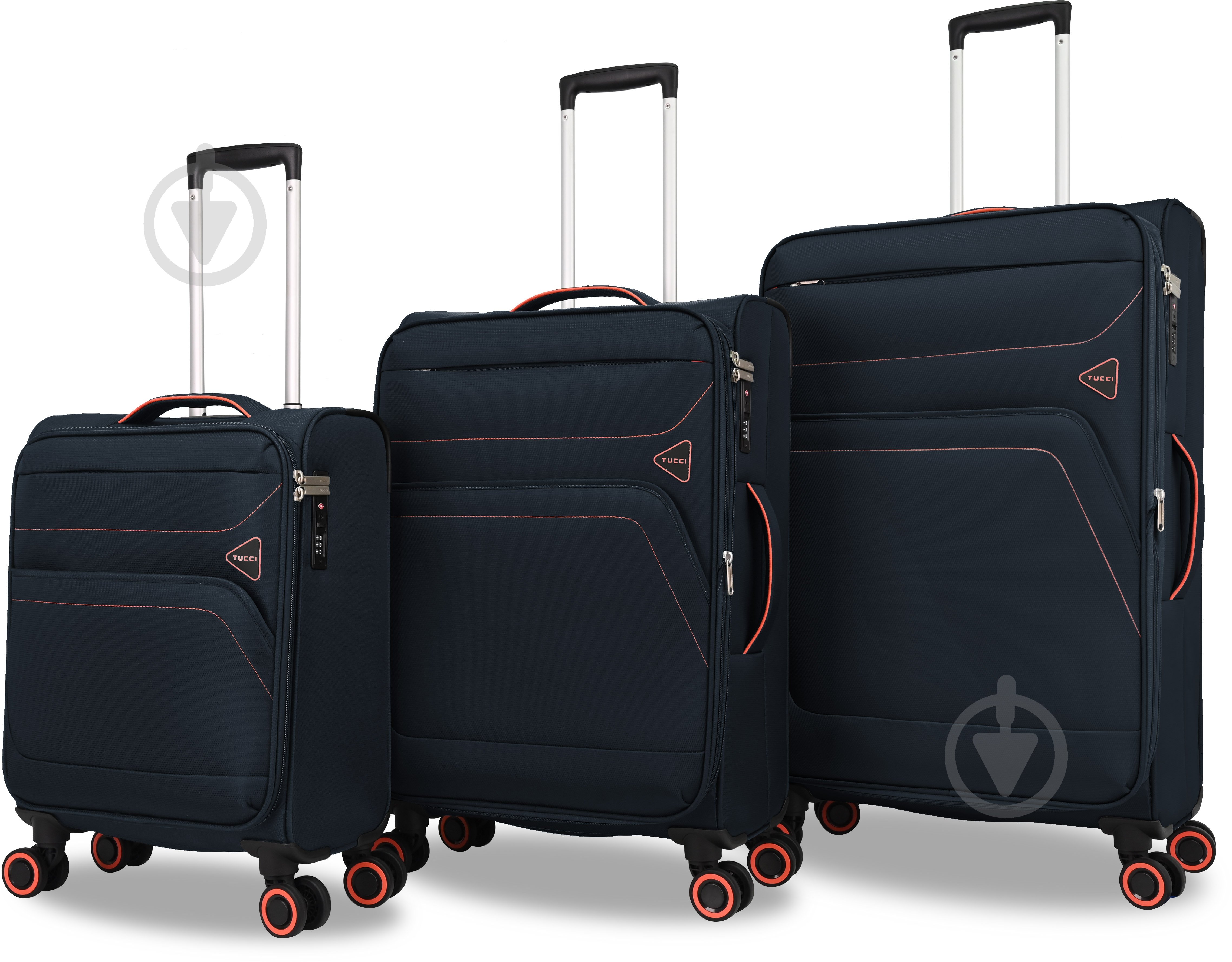 Чемодан Tucci MS-3006 L 88 л синий - фото 1 Чемодан Tucci MS-3006 L 88 л синий - фото 1