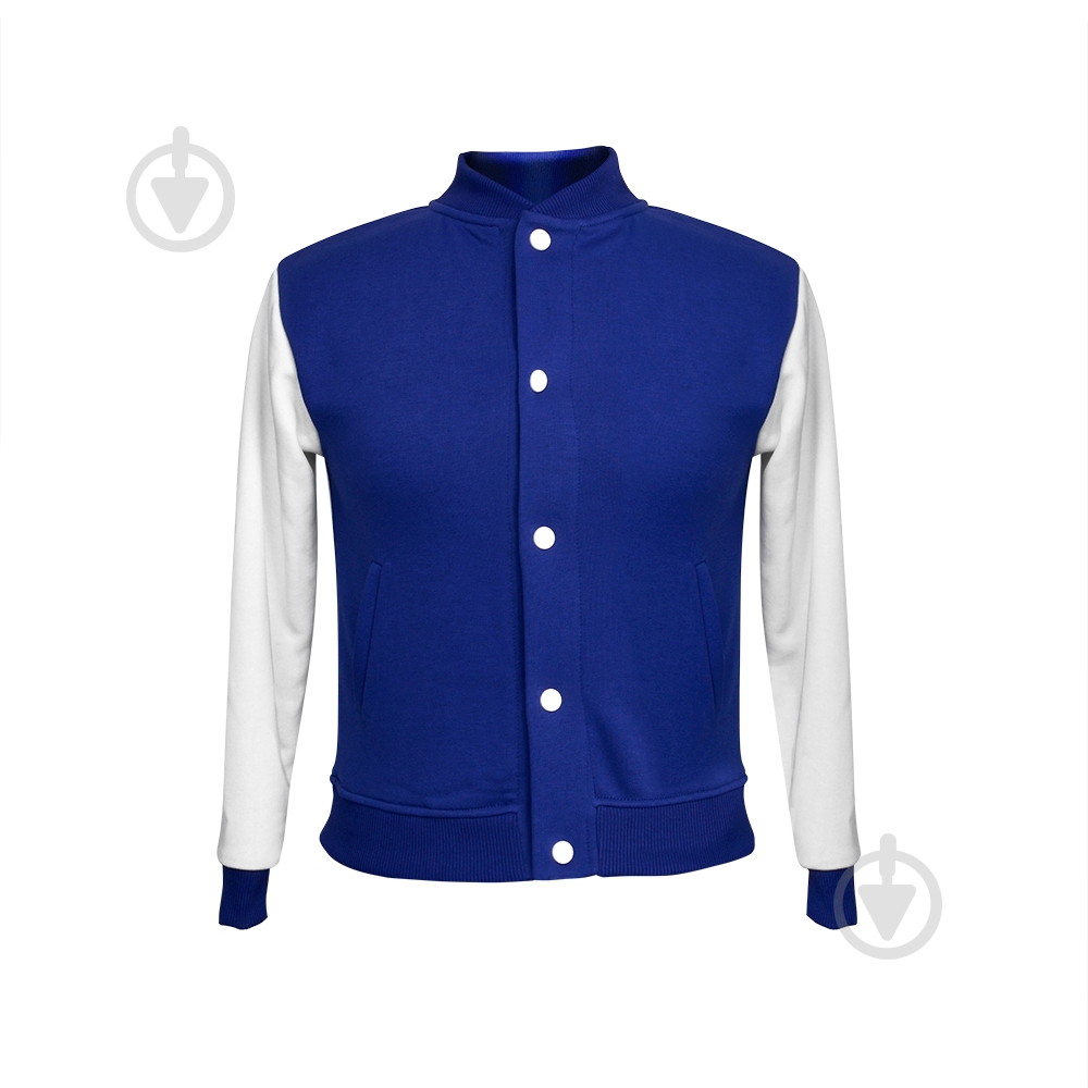 Бомбер для мальчика WP Merchandise р.110 васильково-белый FWPBOMBER23BL0110 - фото 1