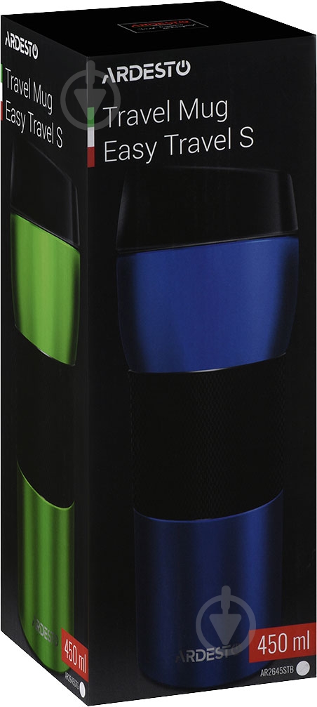 Термочашка Ardesto Easy travel S 450 мл (AR2645STB) - фото 7