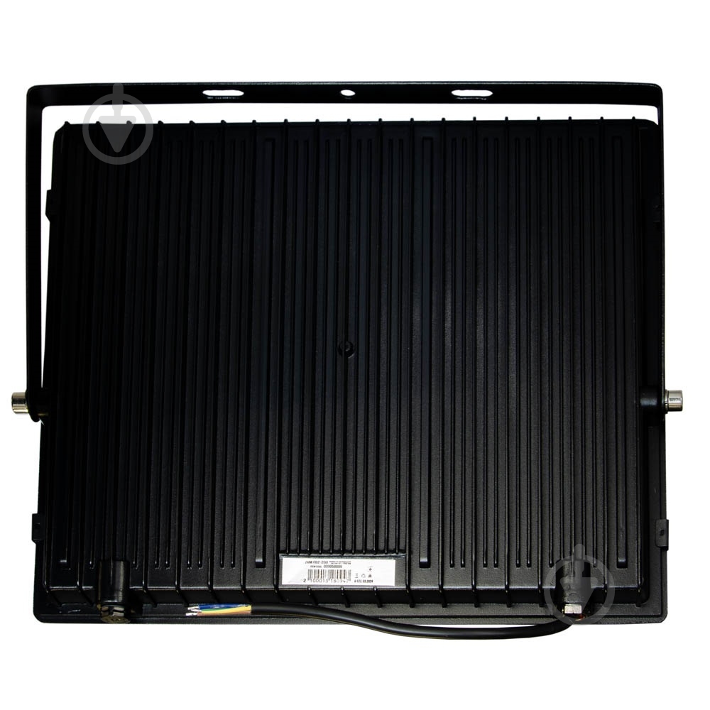 Прожектор светодиодный ZUM F02-200 200 Вт IP65 черный 58899 - фото 4 Прожектор светодиодный ZUM F02-200 200 Вт IP65 черный 58899 - фото 4