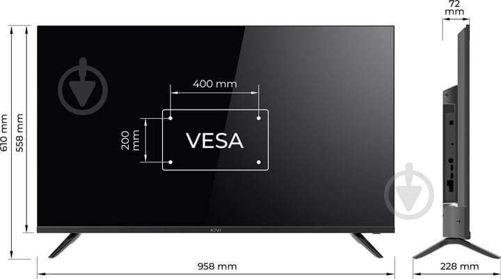 Телевизор Kivi 43F730QB - фото 8