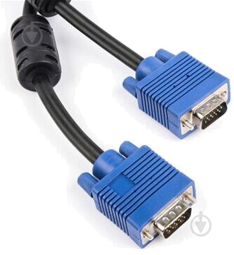 Кабель Ultra VGA Plug - VGA Plug 20 м черный (UC616-2000) - фото 2