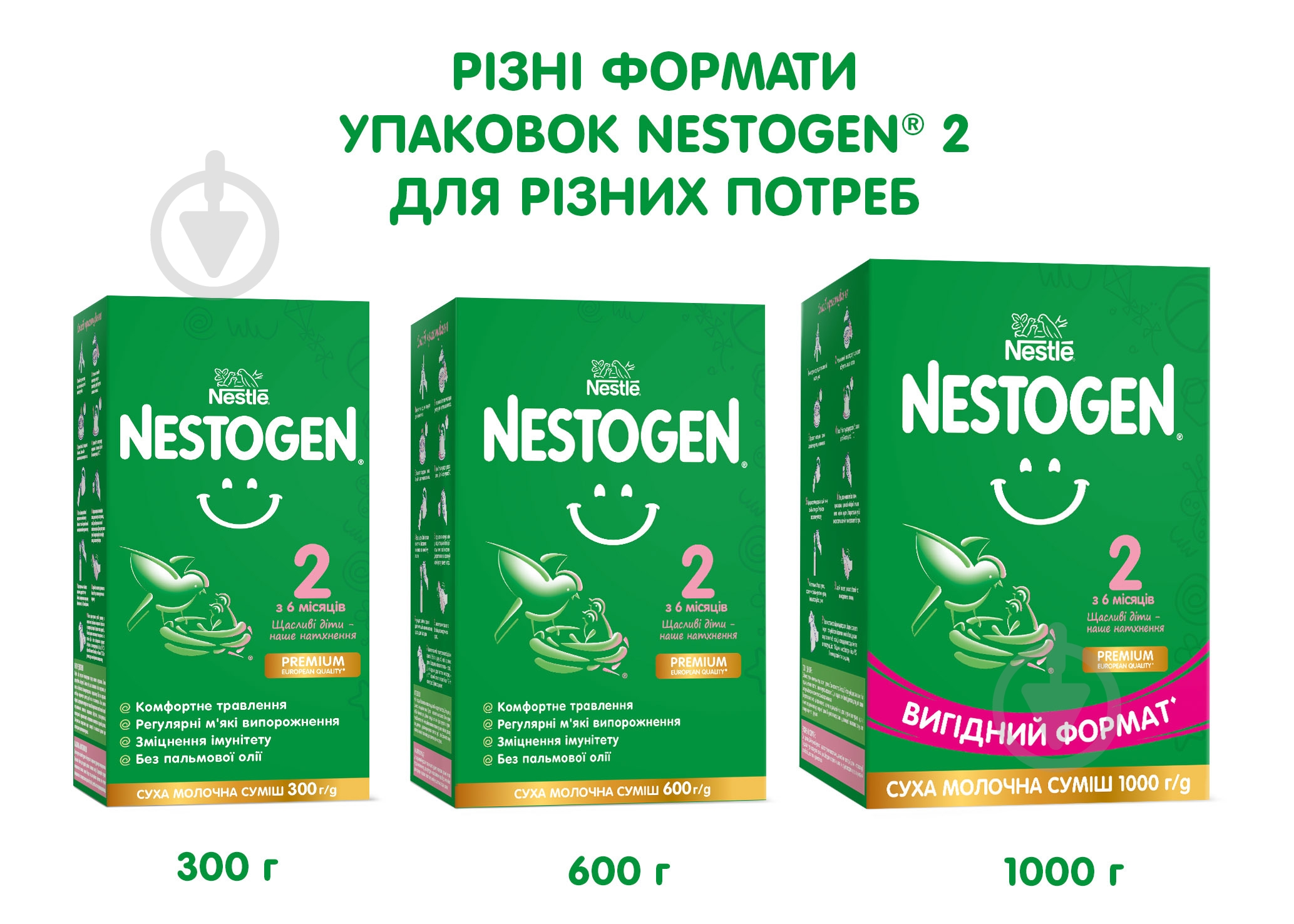 Суха молочна суміш Nestle Nestogen для дітей з 6 місяців з лактобактеріями 2 L.Reuteri 600г - фото 7