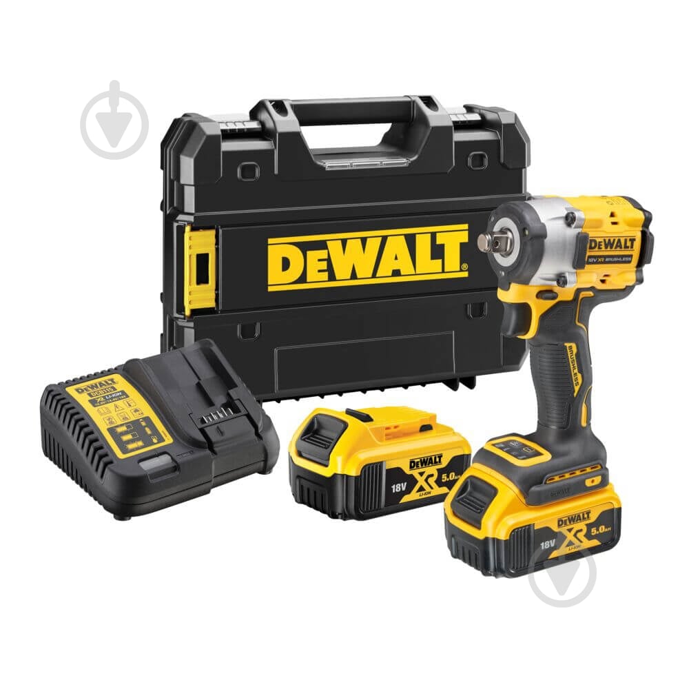 Гайковерт аккумуляторный DeWalt 610 Нм DCF921P2T - фото 1 Гайковерт аккумуляторный DeWalt 610 Нм DCF921P2T - фото 1