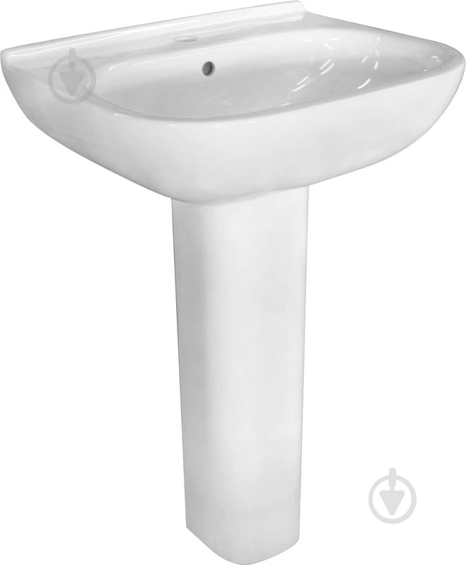 Умывальник Imprese с пьедесталом Laska i1108 55х46.5 cм - фото 1