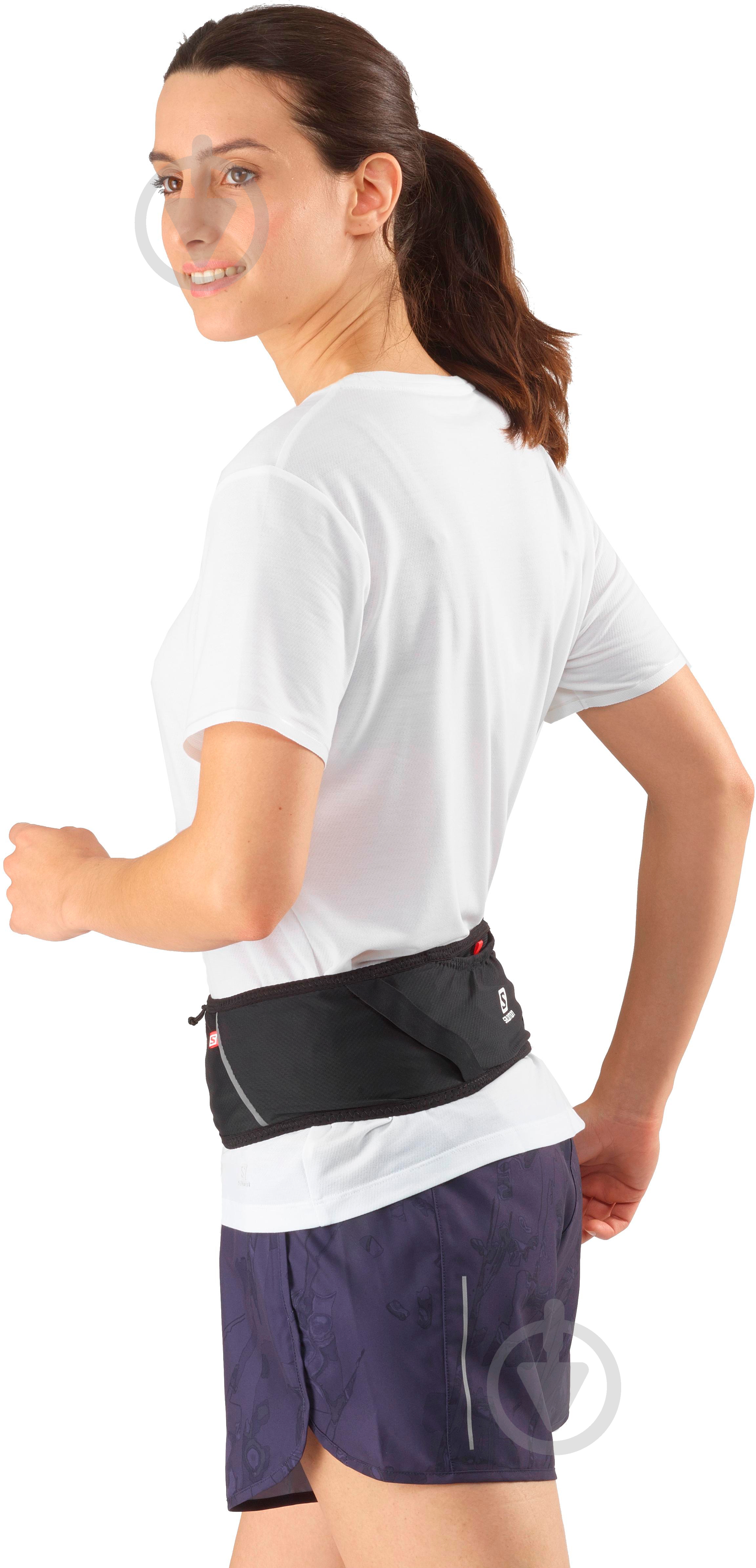 Сумка поясная Salomon L LC1521100 PULSE BELT PULSE BELT 11739024 черный - фото 10