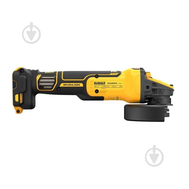Болгарка (угловая шлифмашина) DeWalt DCG409VSN - фото 4